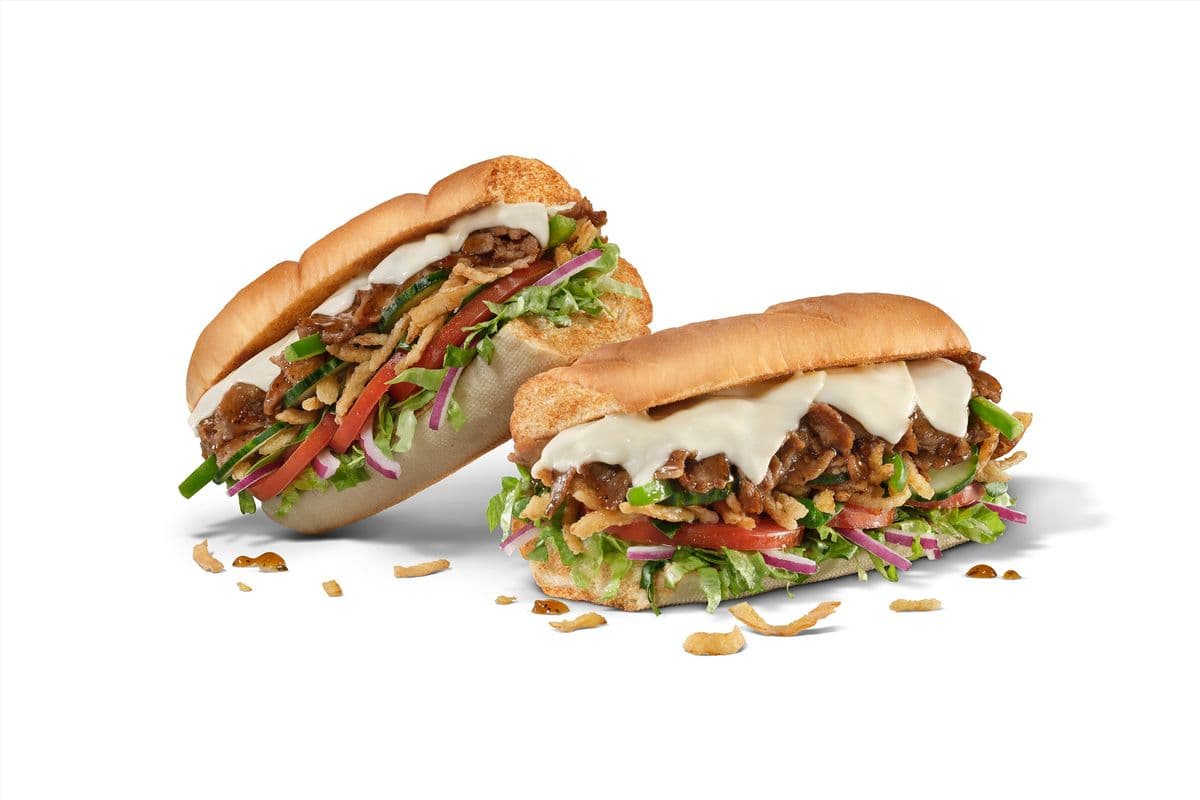 Footlong Steak Teriyaki Crunch Sub (1040 Cals)