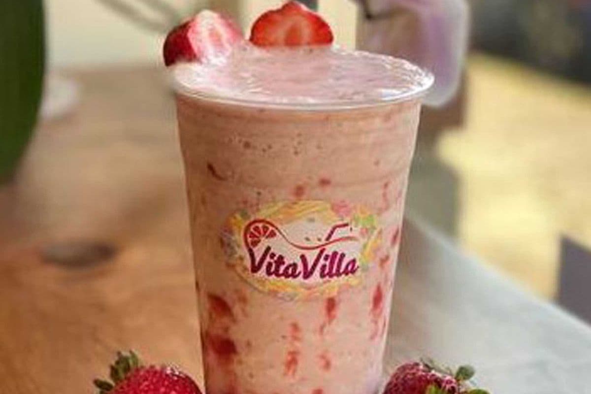 Strawberry Banana Milkshake