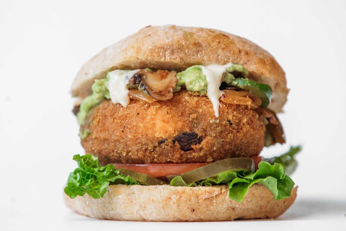 Portobello Veggie Burger