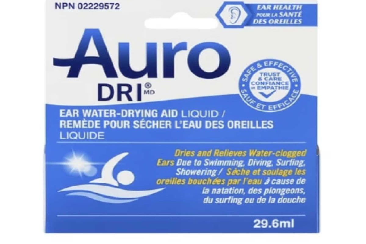 AURO-DRI EAR WATER-DRYING AID LIQIUD 29.6ML PACK (29.6 ML)