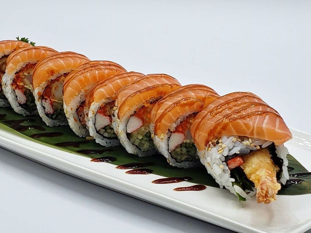 Salmon Dragon Roll