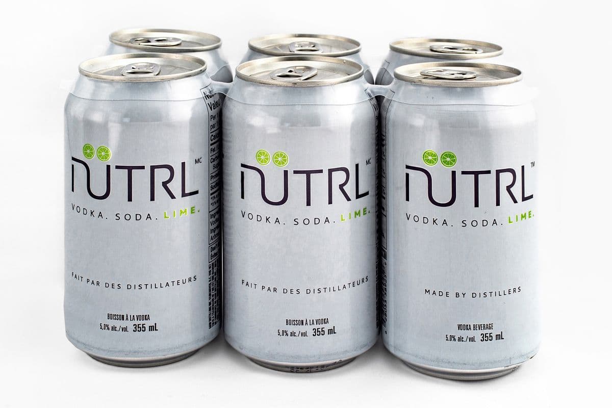 Nutrl Vodka Soda Lime (6 x 355ML)