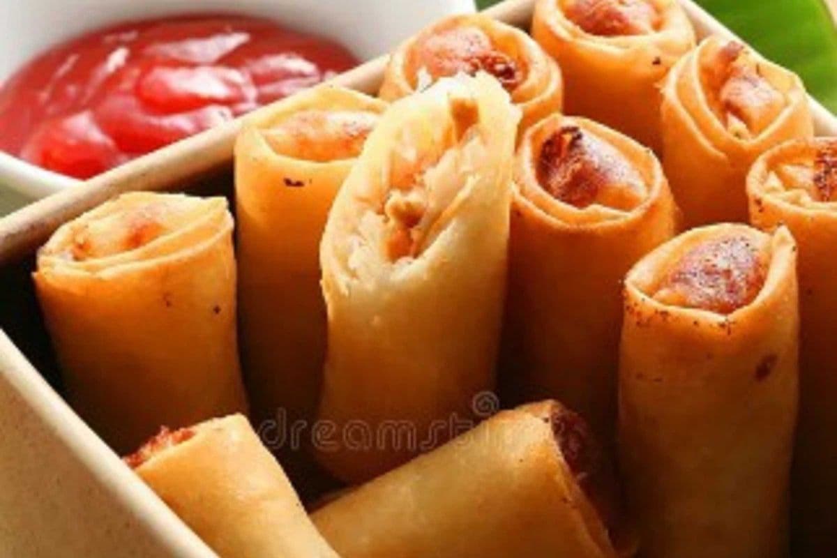 Spring Roll ( Vegan) / 6 pcs 炸春卷(素)/ 6 pcs (6 pcs)