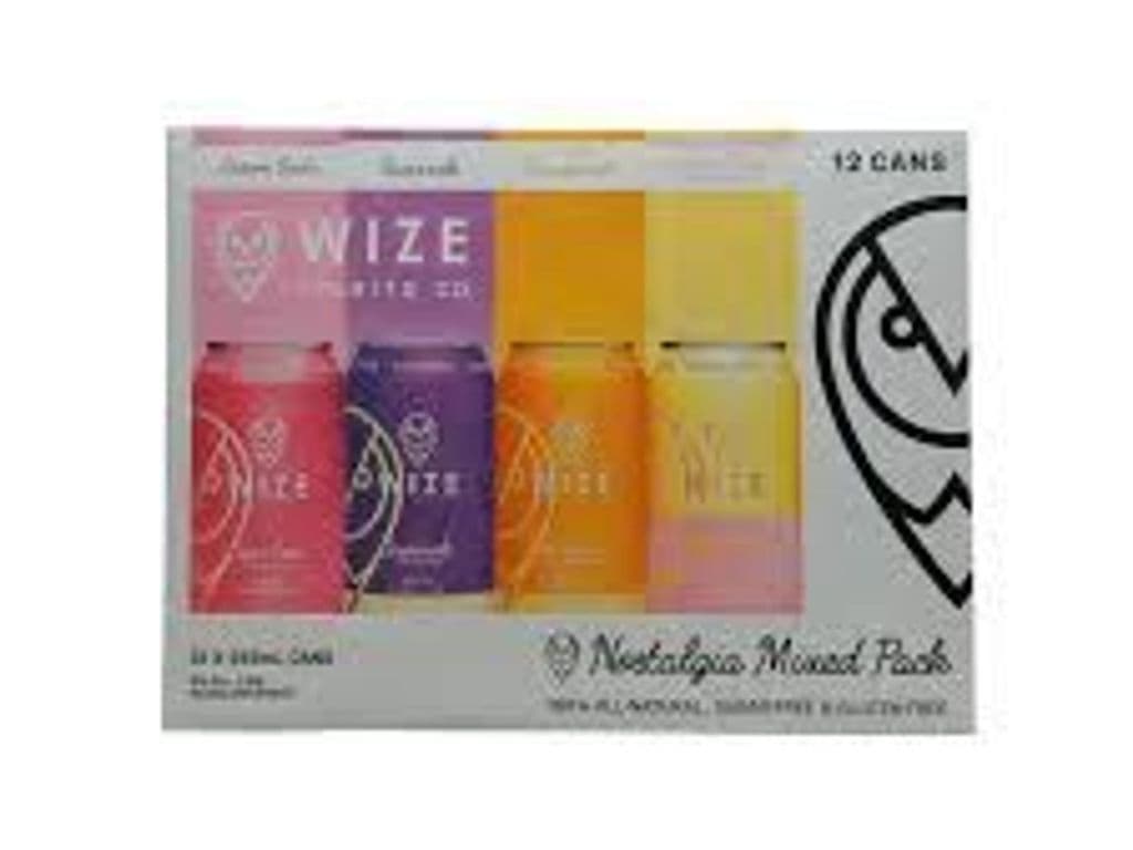 Wize Spirits Co. Nostalgia Mixer Cans (12 ct)