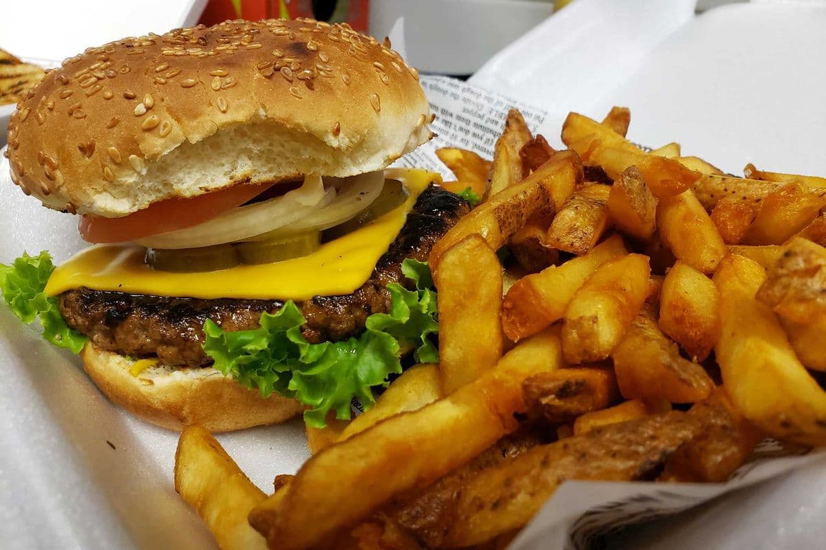 Cheese Burger Combo