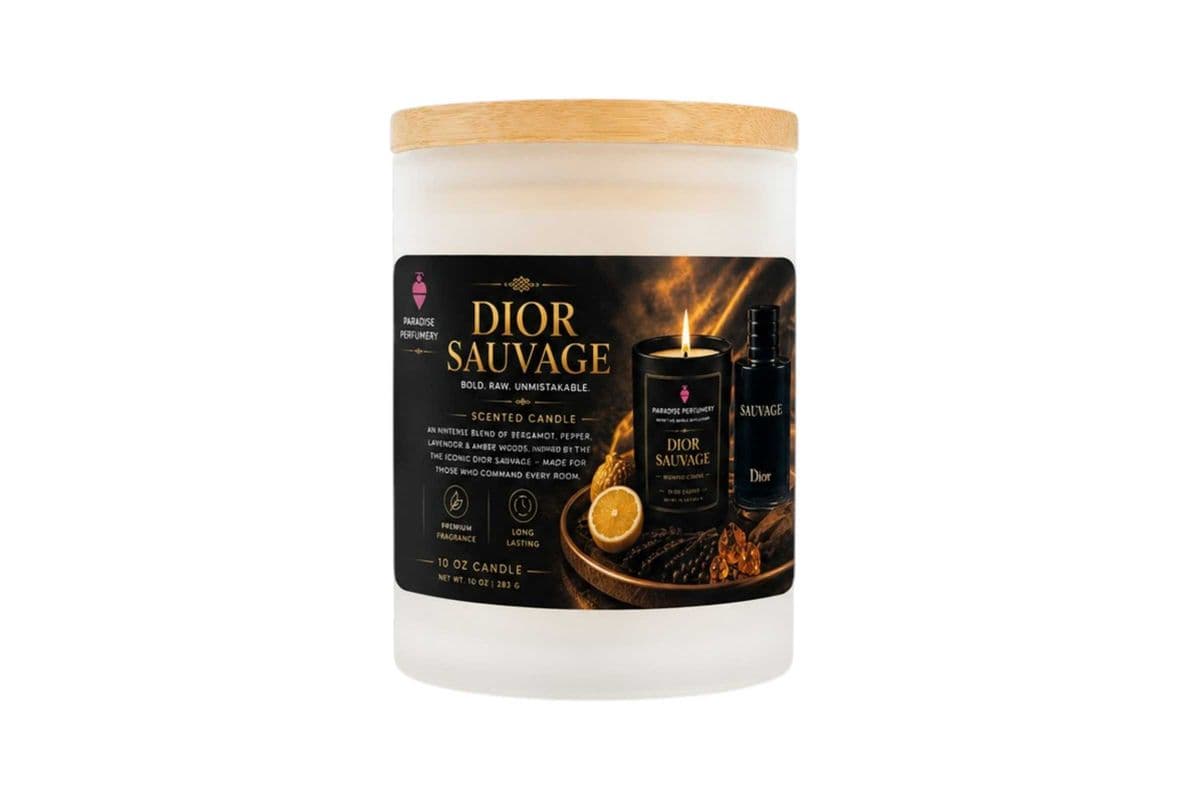 Paradise Dior Sauvage Candle (10oz)