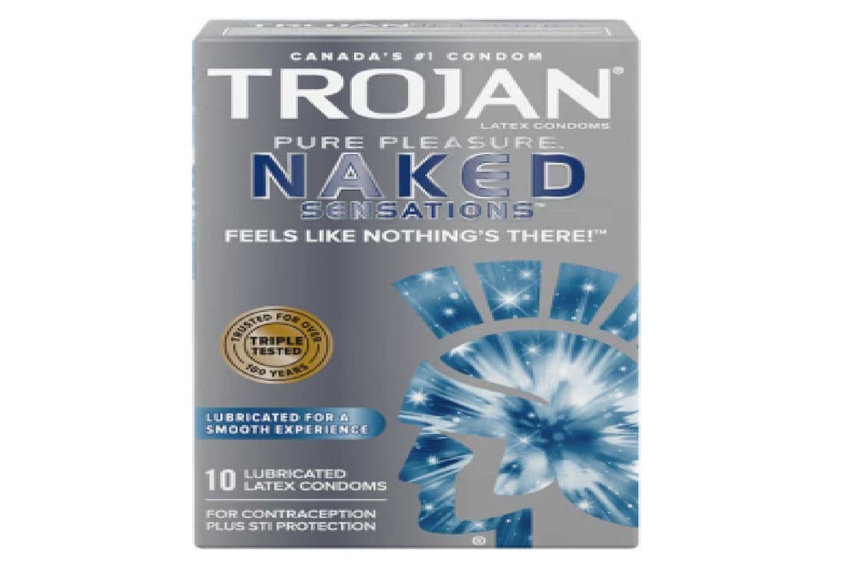 TROJAN NAKED SENSATIONS PURE PLEASURE CONDOMS 10 PACK (10 PACK)