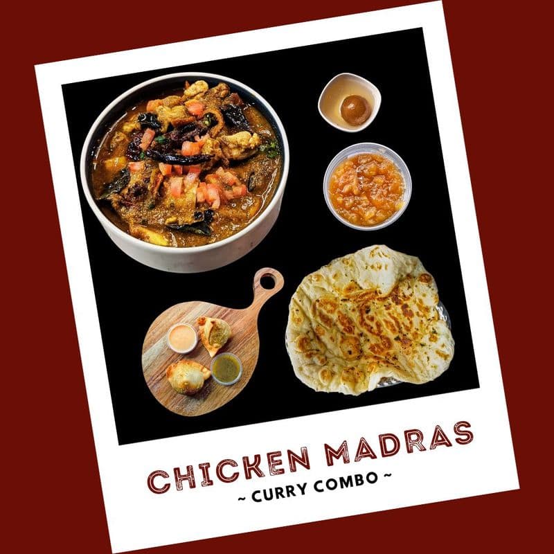 * Chicken Madras {Curry Combo}