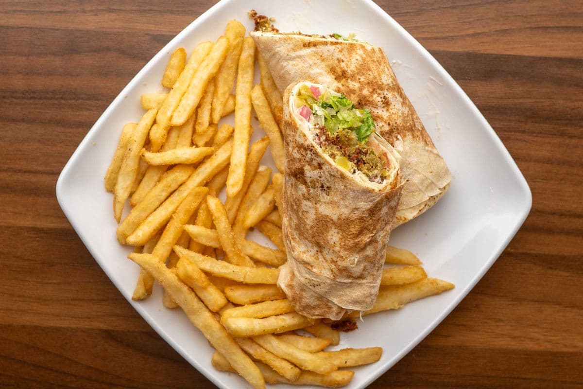 Falafel wrap