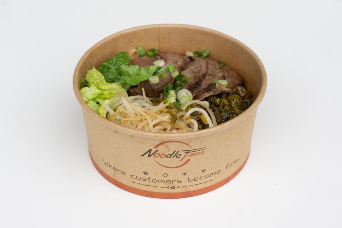 No.9 Taiwanese Red-braised Finger Beef Noodle Soup