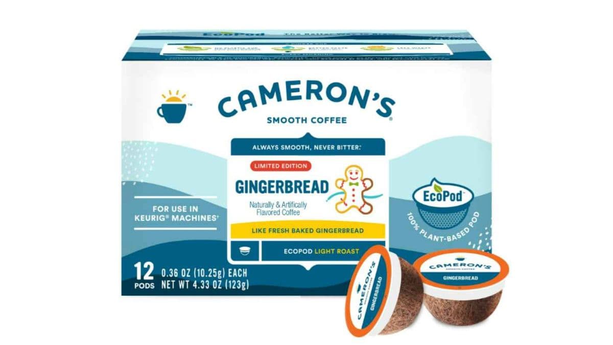 Cameron's Gingerbread Single Serve Coffee