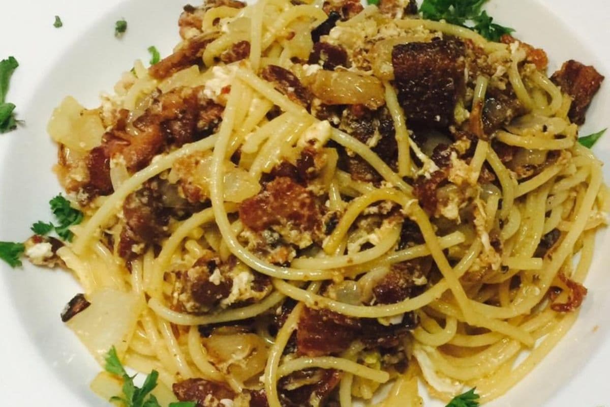 66. Spaghetti Carbonara