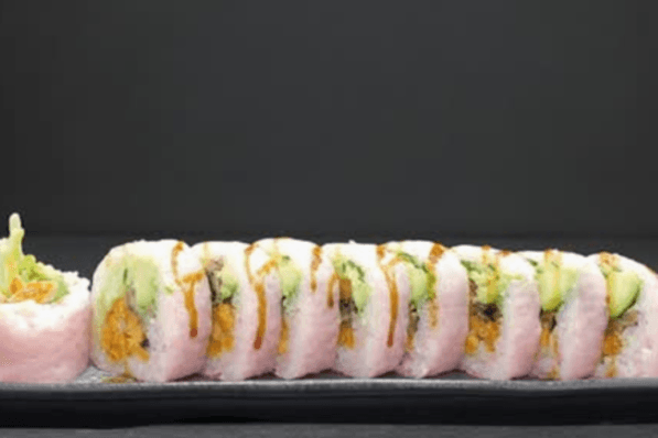 DR03. Pink Flower Roll (9 pcs)
