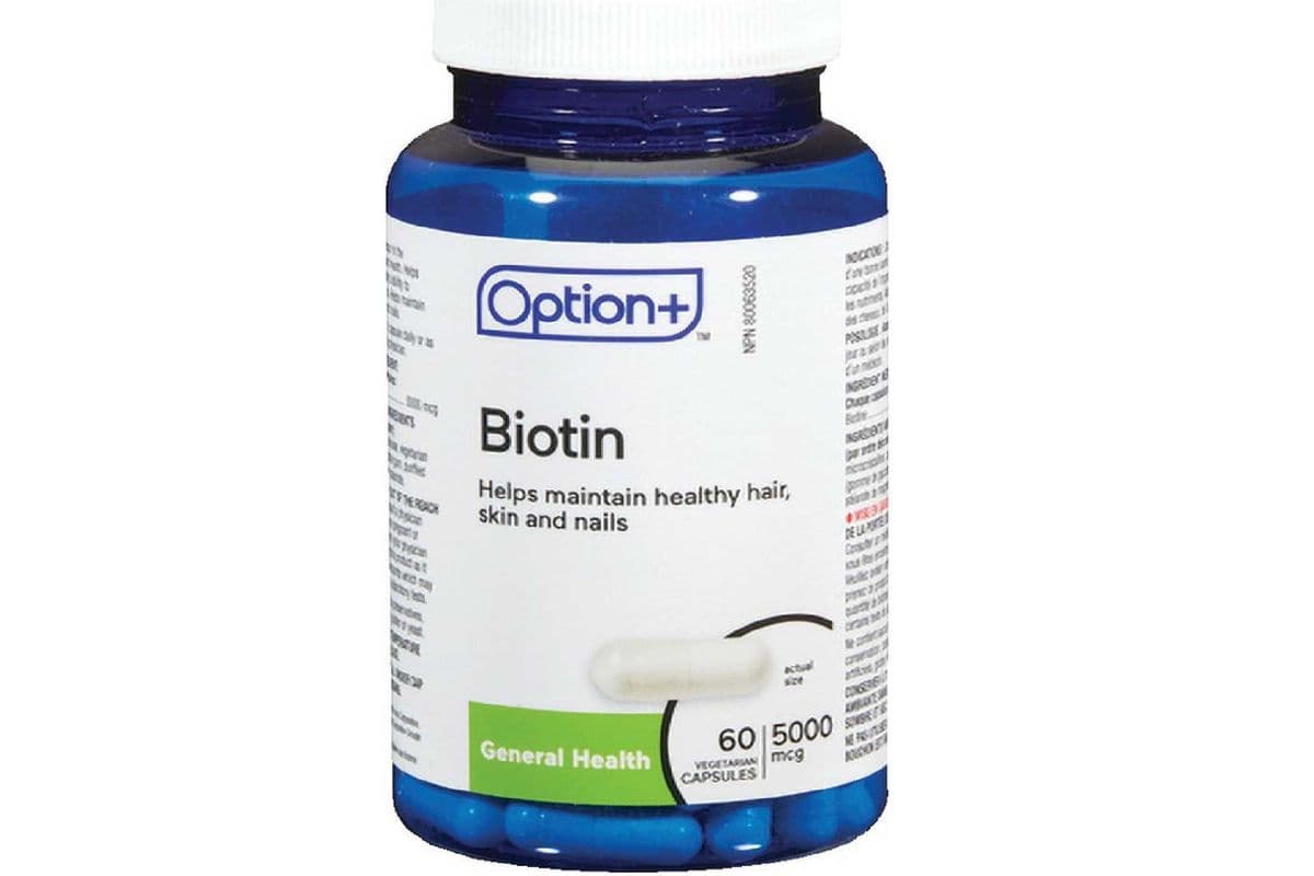 OPTION+ BIOTIN 5000MCG CAPSULES 60 PACK (60 CAPSULES)