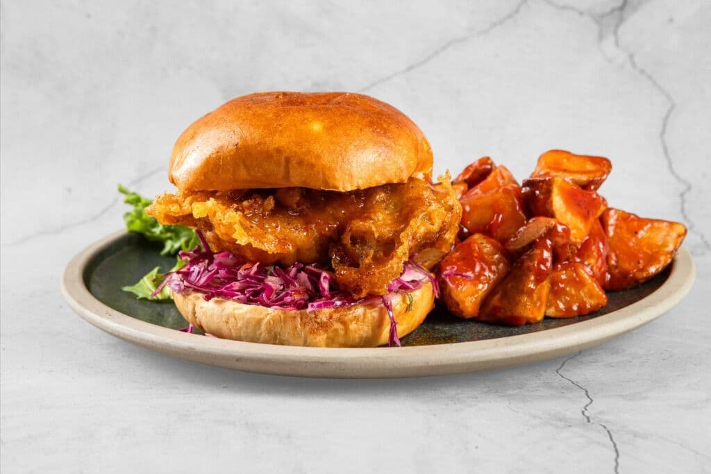 Korean Chicken Sandwhich
