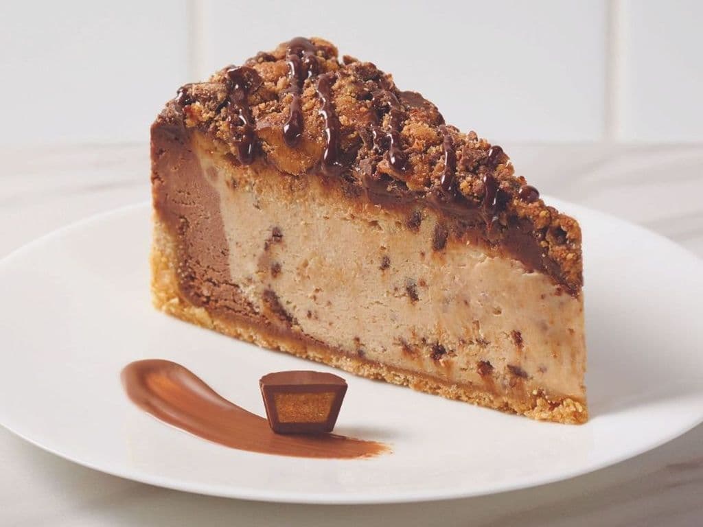 Reese Cheesecake Slice