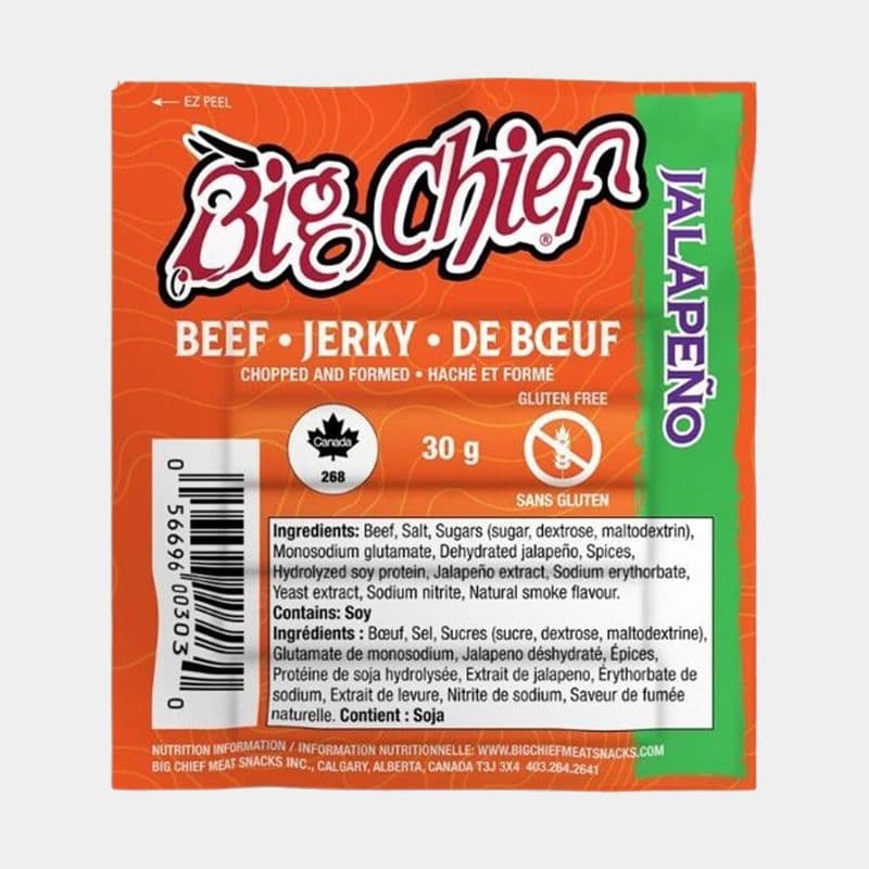 Big Chief Jalapeno Beef Jerky