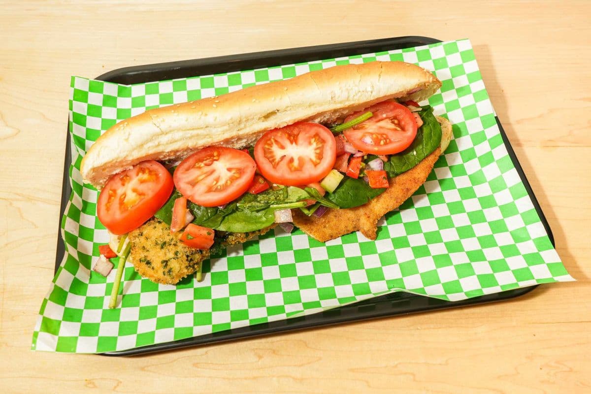 Schnitzel Baguette