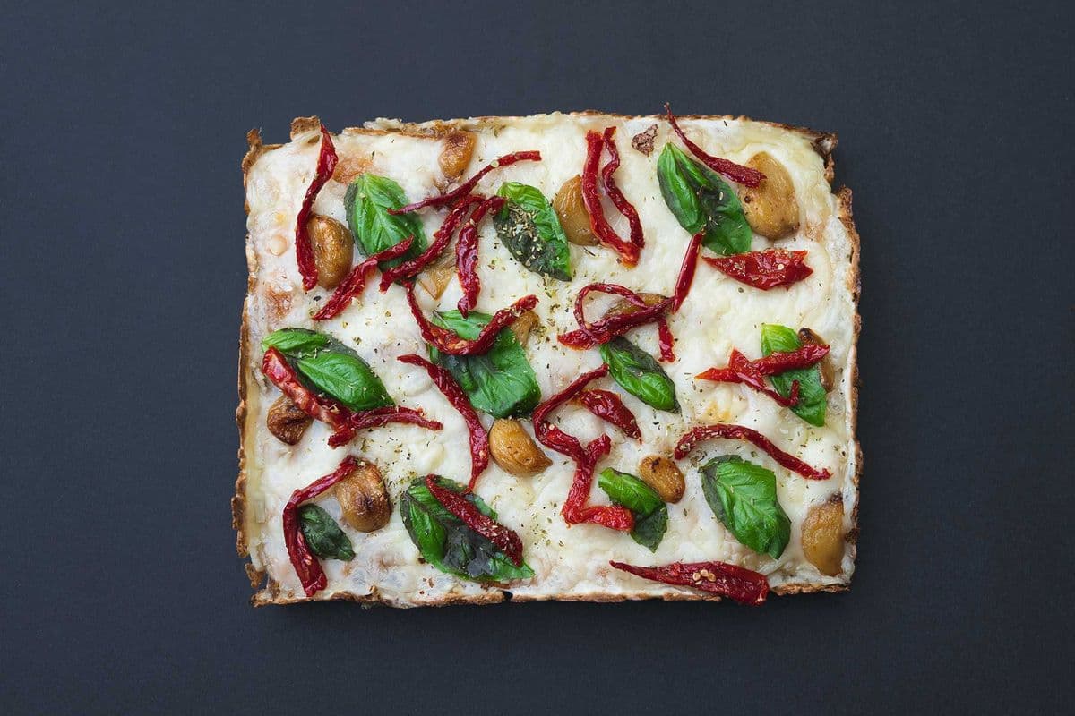 Vegan White Pizza