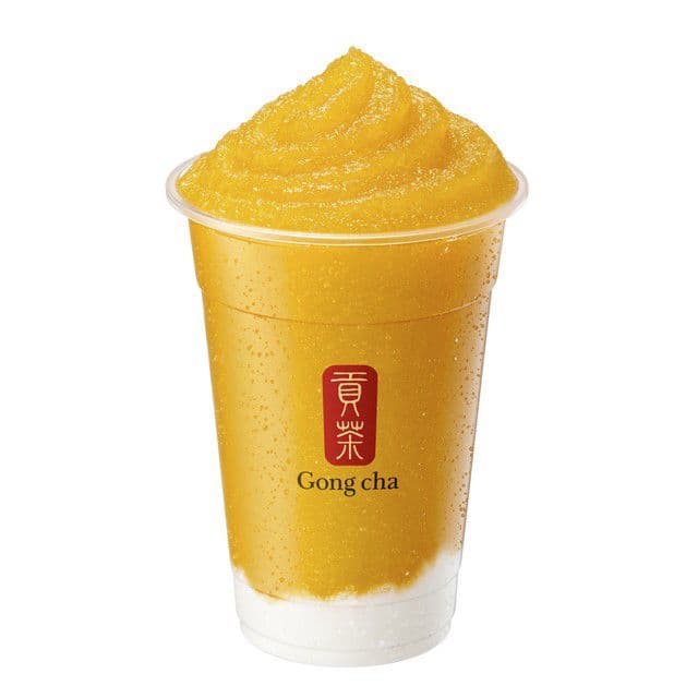 Peach Marble Smoothie 奶盖蜜桃冰沙
