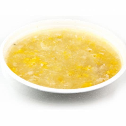 30. Cream Corn Soup with Crab Meat