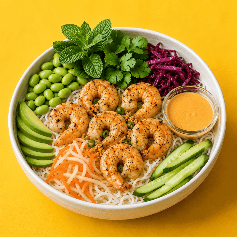 Bol de l'île Crevettes / Shrimp Island bol