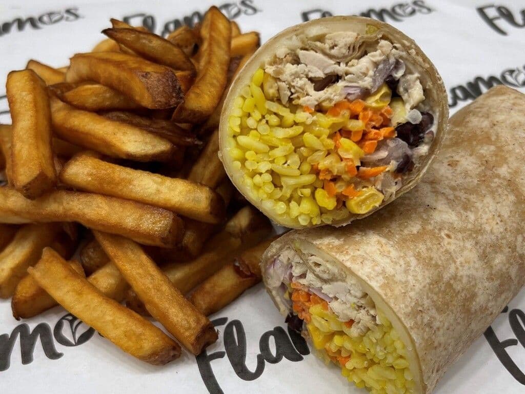 Pulled Chicken Wrap