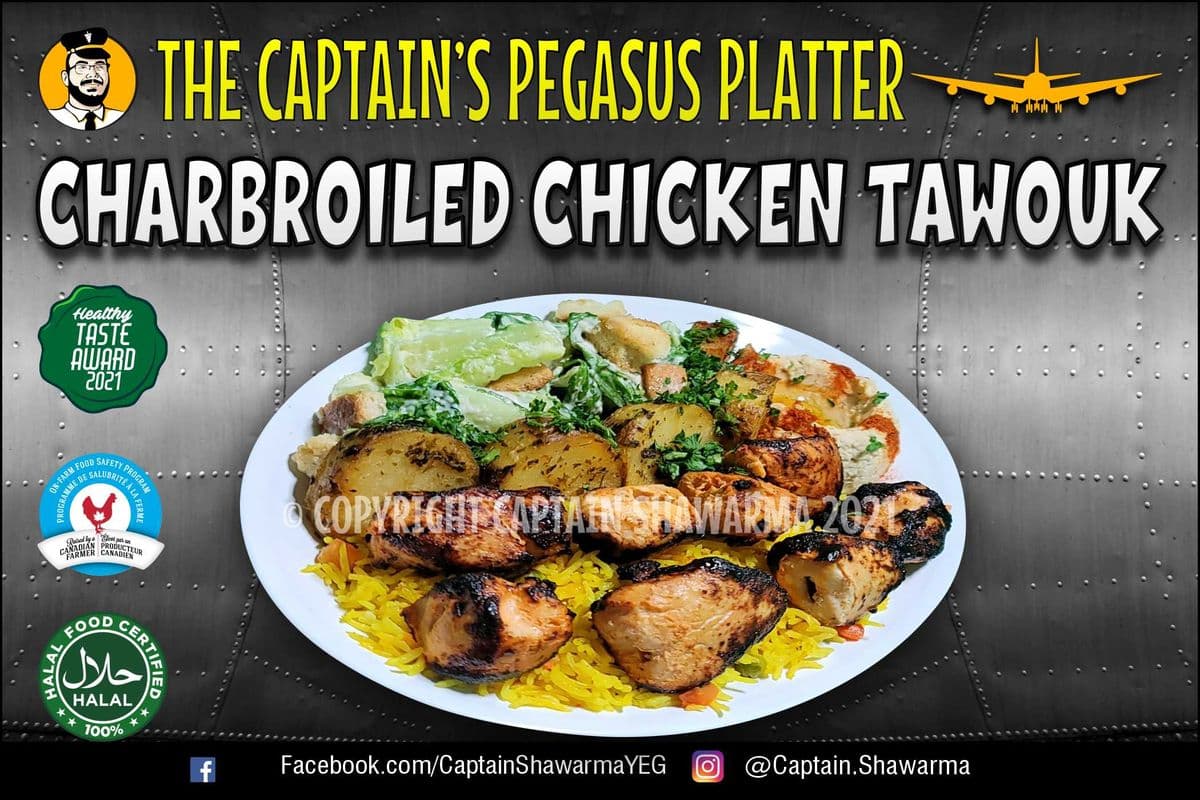 Chicken Tawook Platter