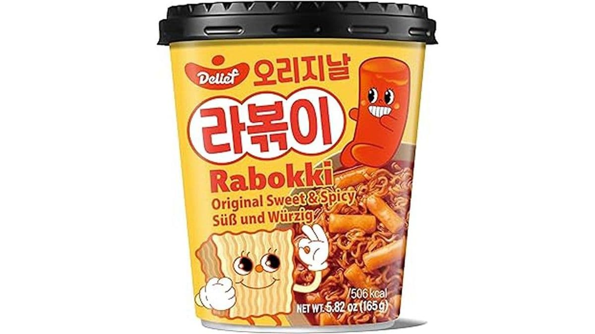 DELIEF Rabokki Sweet and Spicy Flavor - KOREA