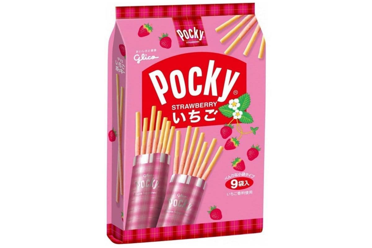 Glico · Pocky Strawberry (127g)