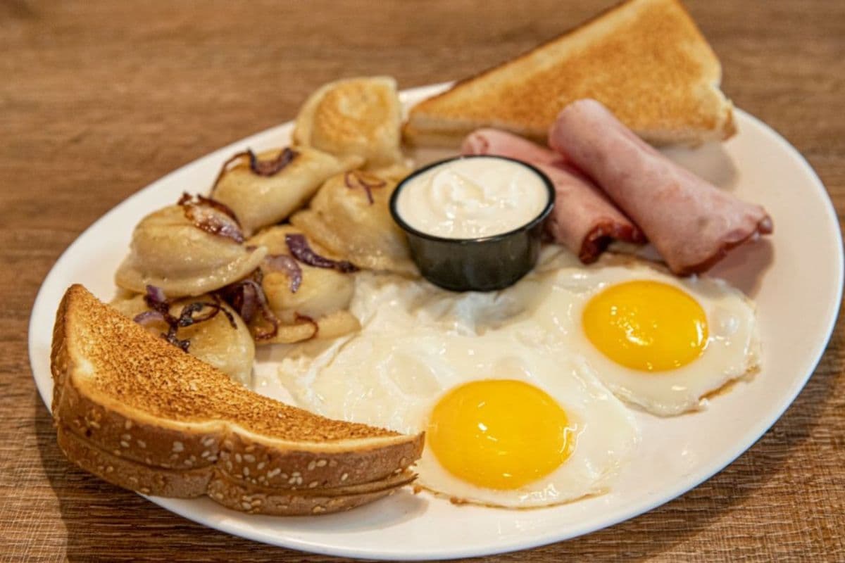 Two Eggs w/ Ham