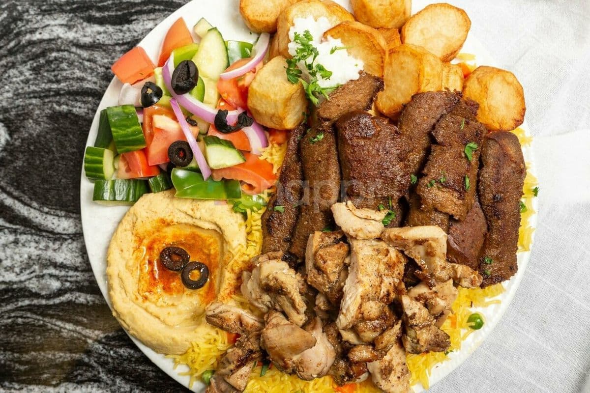 Mixed Platter - Chicken and Beef Donair