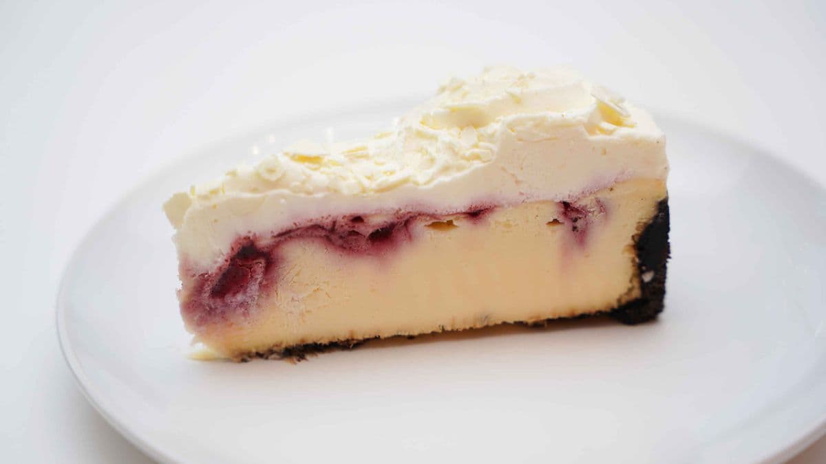 The Cheesecake Factory Bakery White Chocolate Raspberry Cheesecake