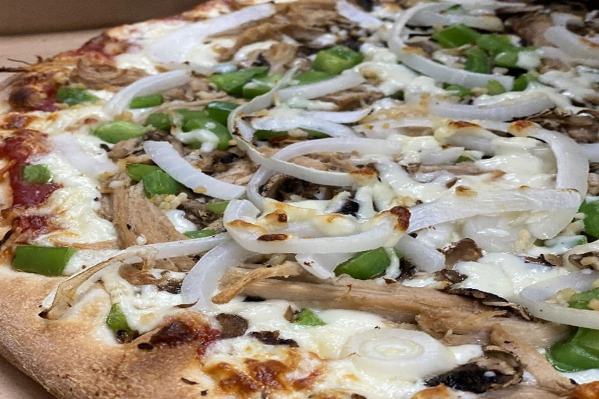15" Stone-Baked Porchetta Pizza