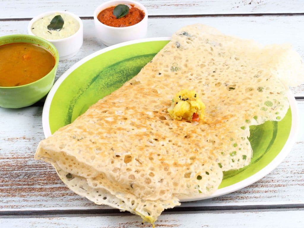 Rava Ghee Masala Dosa