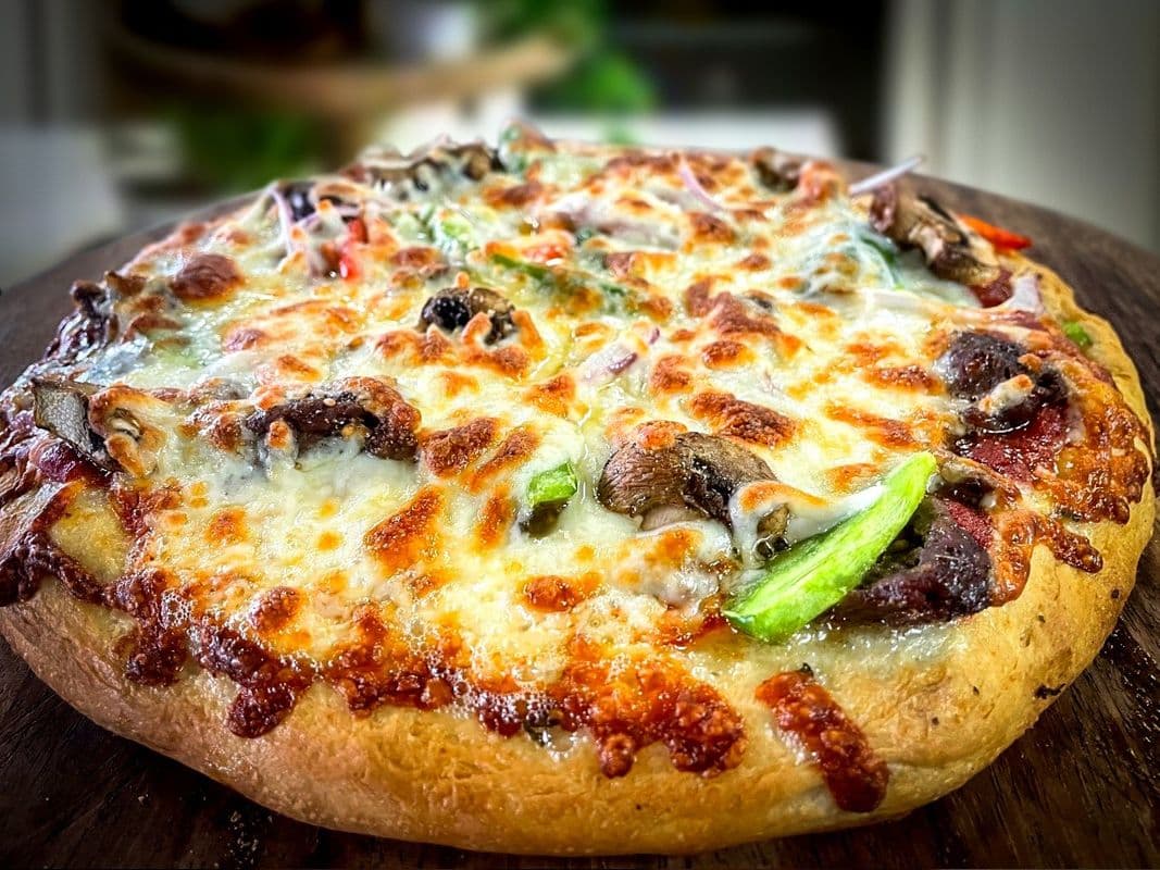 12" Philly Cheese Pizza