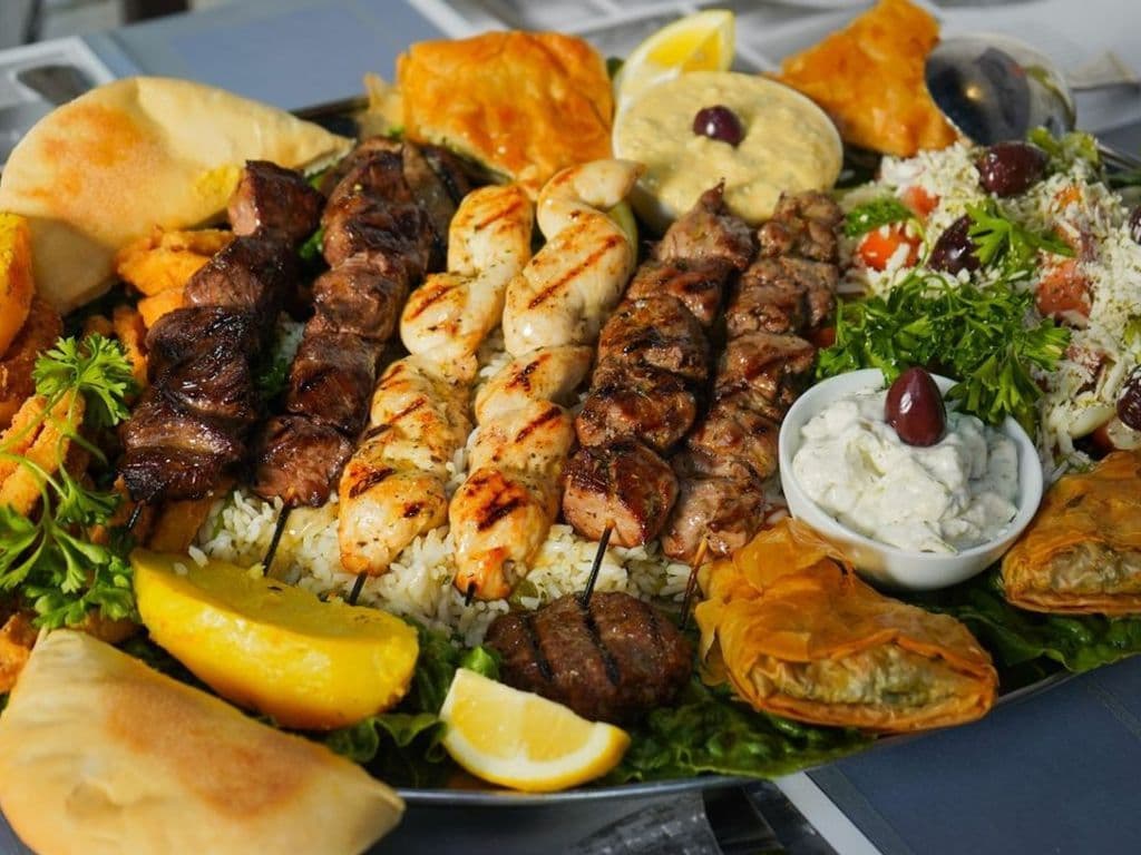 The Double Greek Platter