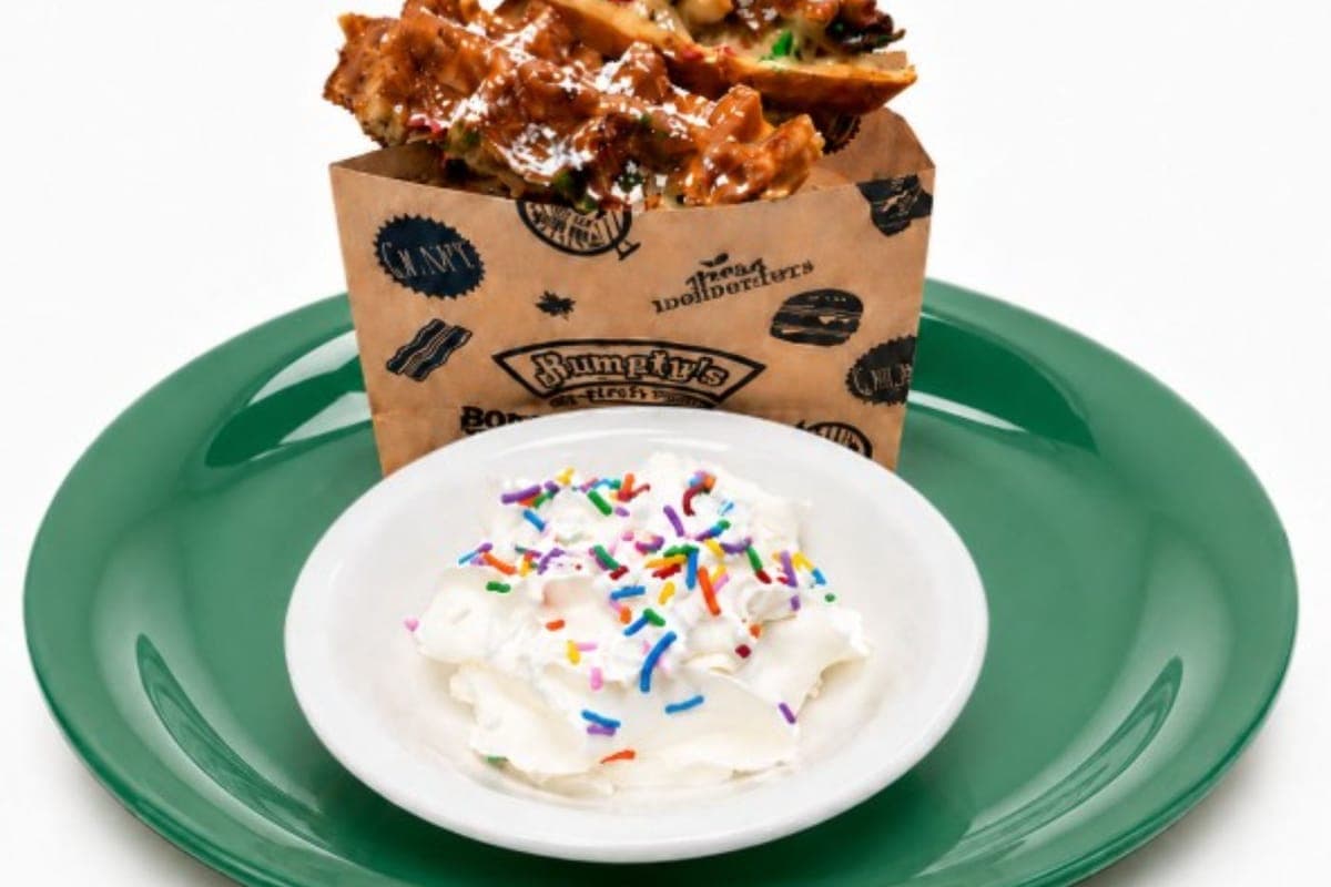 Birthday Cake Waffle Waffle Dippers