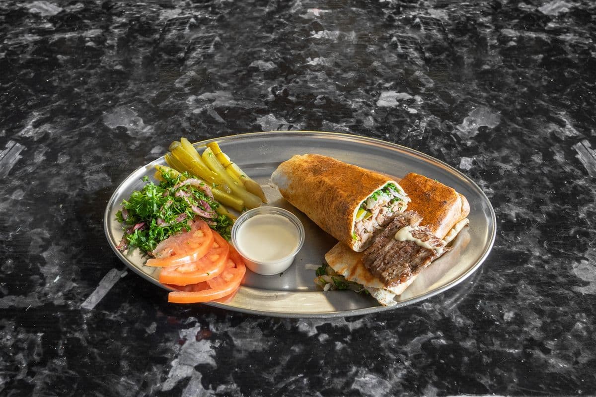 Beef Shawarma Sandwich
