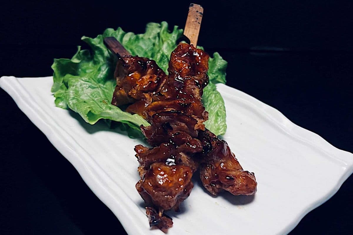 Plant Based Yakitori Wasabi Mayo (2 piece) (Vegan, gluten-free)