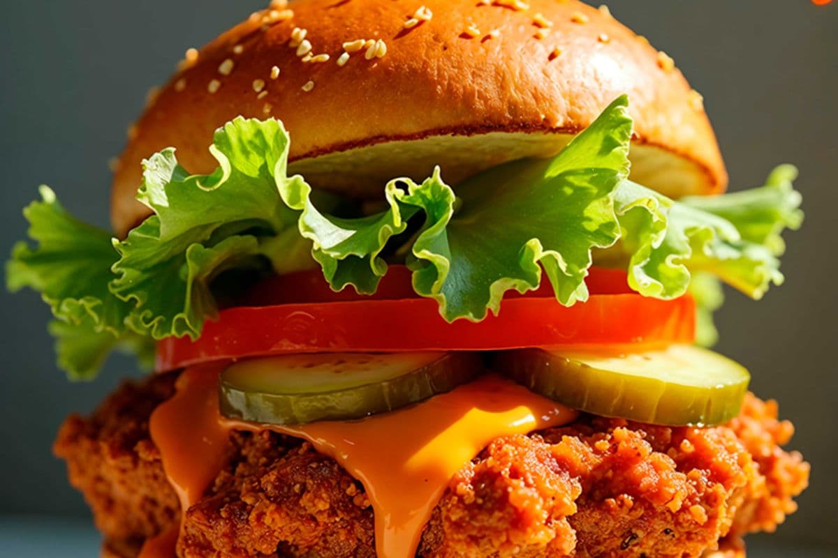 Spicy Deluxe Chicken Sandwich