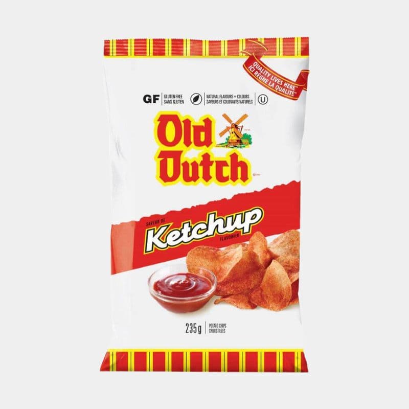 Old Dutch Ketchup Potato Chips