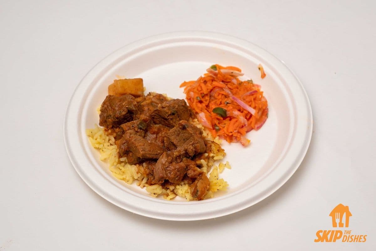 Lamb Curry and Rice