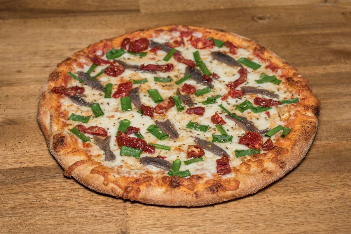 10" Small Anchovy Pizza