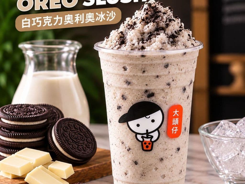 White Chocolate Oreo Slush