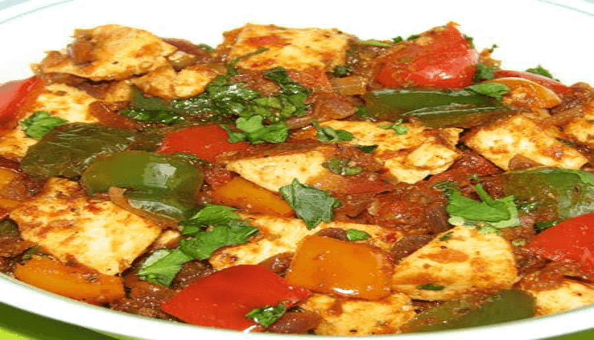 Kadahi Paneer & a butter naan
