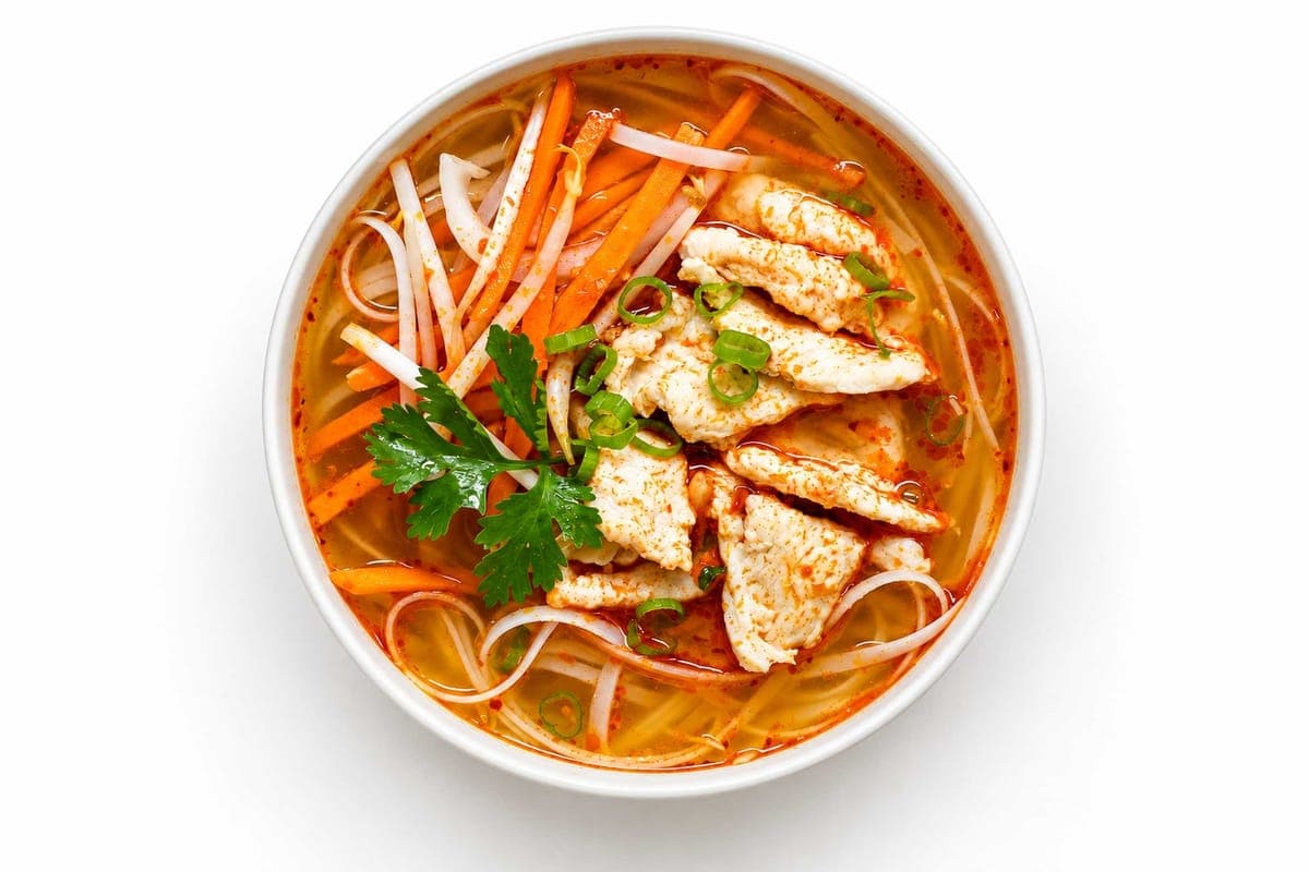 Chicken Tom Yum Noodle Soup