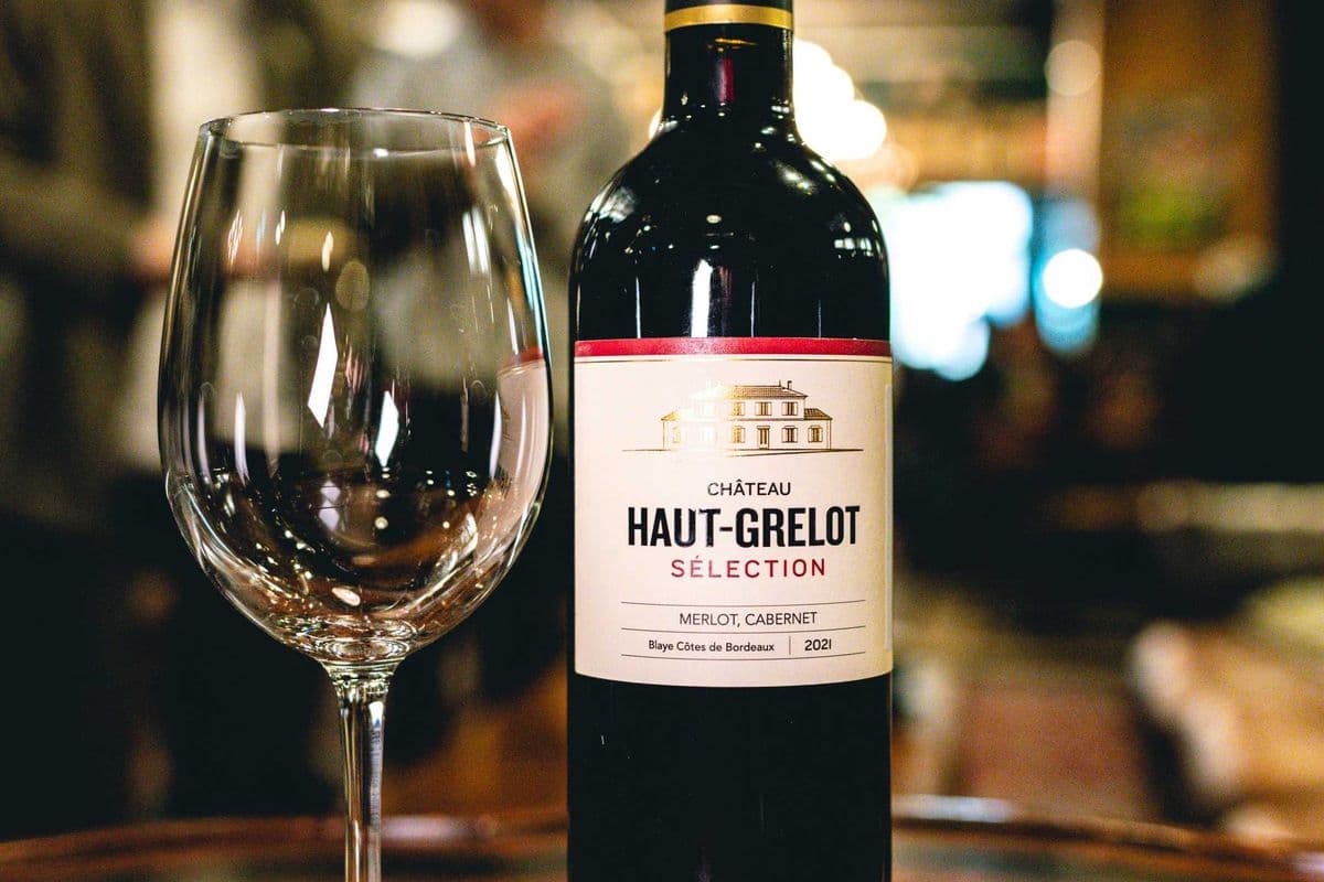 House Red - Chateau Haut-Grelot 2021 Merlot, Cabernet (1 x 750ml)