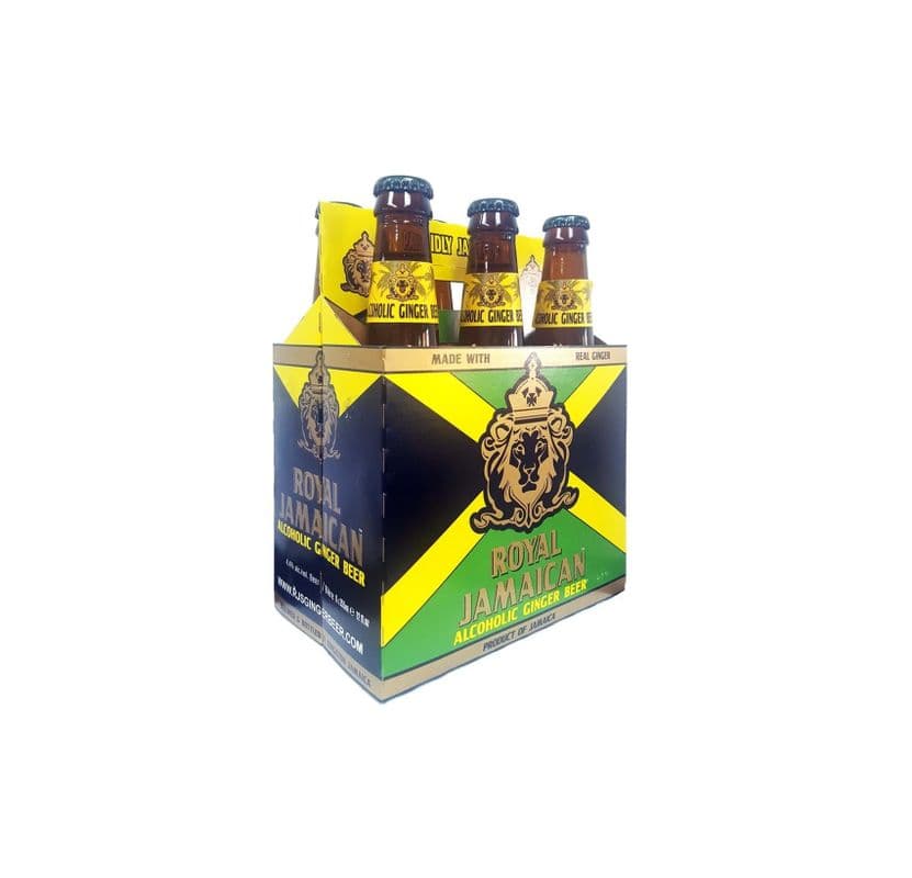 Royal Jamaican Ginger Beer (6 x 355 ml Bottles)