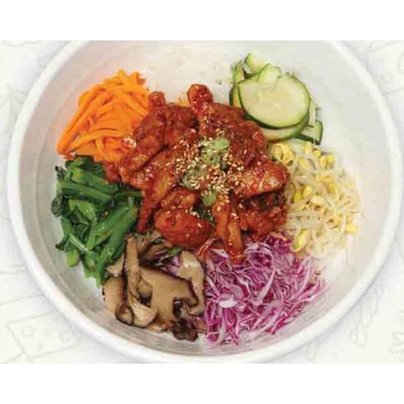 70. Spicy Chicken Bibimbap